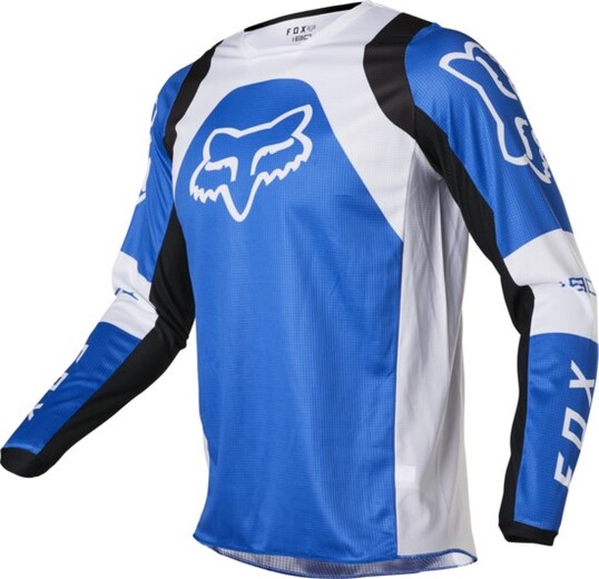 Мотоджерси Fox 180 Lux Jersey (Blue, XL, 2022 (28144-002-XL)) pitbikemarket.ru