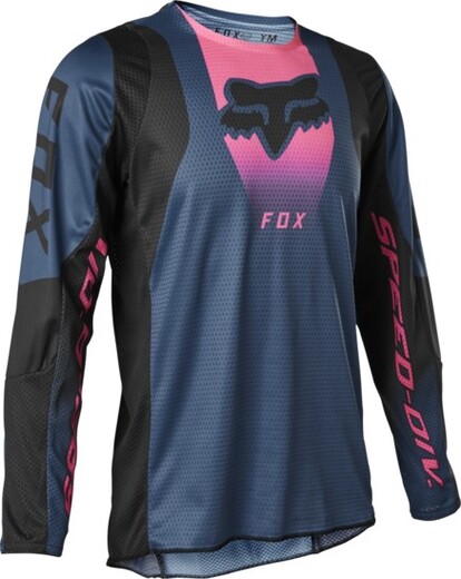 Мотоджерси подростковая Fox 360 Dier Youth Jersey (Dark Indigo, YL, 2022 (28180-203-YL)) pitbikemarket.ru