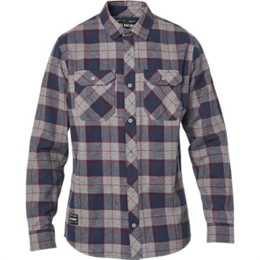 Рубашка Fox Traildust 2.0 Flannel Graphite, L, 2020 (23826-185-L) pitbikemarket.ru