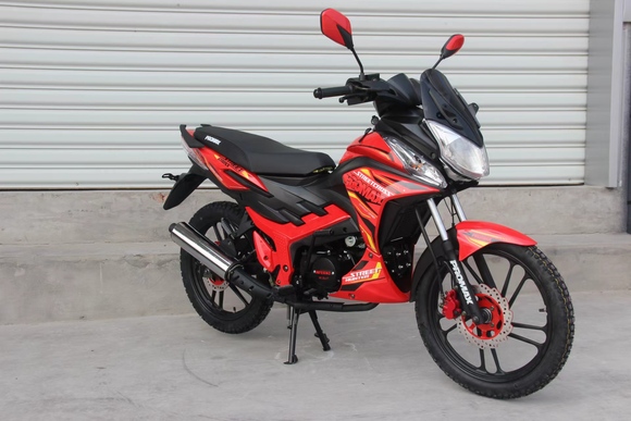 Мопед PROMAX STREET CROSS MAX 150 (49) красно-черный pitbikemarket.ru