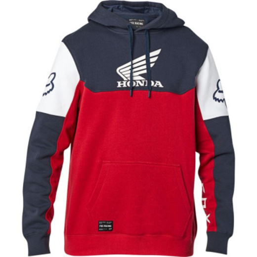 Толстовка Fox Honda Pullover Fleece Navy/Red, M, 2020 (25956-248-M) pitbikemarket.ru