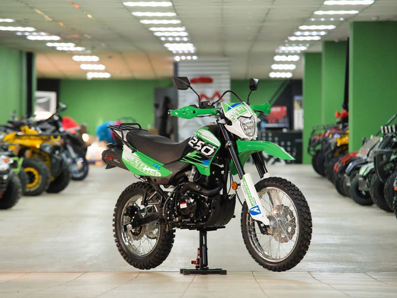 Мотоцикл Racer RC250GY-C2 Panther (зеленый) (Россия) (ПТС) pitbikemarket.ru