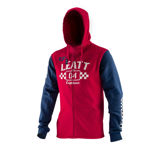 Толстовка Leatt Heritage Hoodie Red, XL, 2021 (5021800343) pitbikemarket.ru