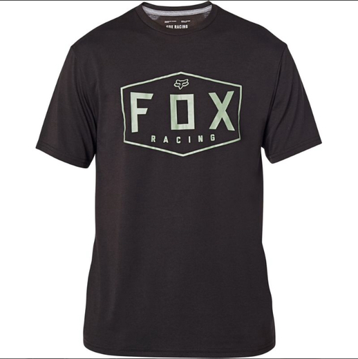 Футболка Fox Burnt SS Tech Tee Black, M, 2021 (26970-001-M) pitbikemarket.ru
