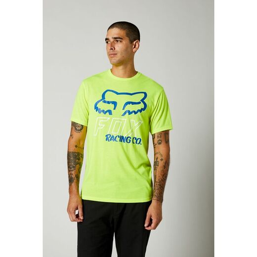 Футболка Fox Hightail SS Tech Tee Flow Yellow, M, 2021 (26973-130-M) pitbikemarket.ru