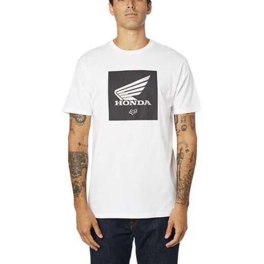 Футболка Fox Honda SS Premium Update White, L, 2020 (25995-190-L) pitbikemarket.ru