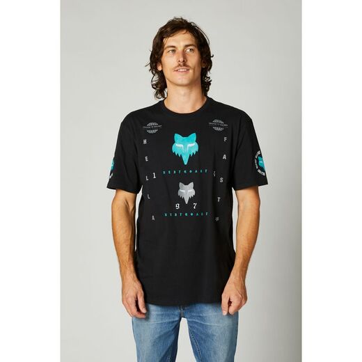 Футболка Fox Mawlr SS Premium Tee Black, M, 2021 (26958-001-M) pitbikemarket.ru