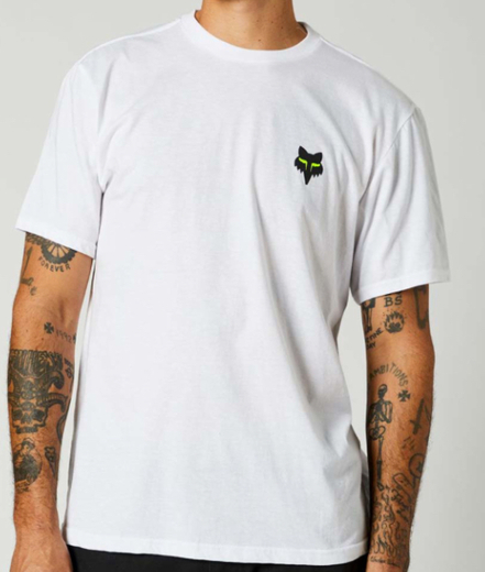Футболка Fox Mawlr SS Tee Optic White, S, 2021 (26959-190-S) pitbikemarket.ru