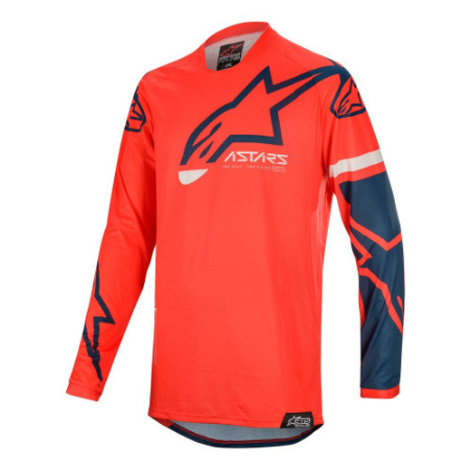 Джерси RACER TECH COMPASS JERSEY черно-оранжевый, 14, M pitbikemarket.ru