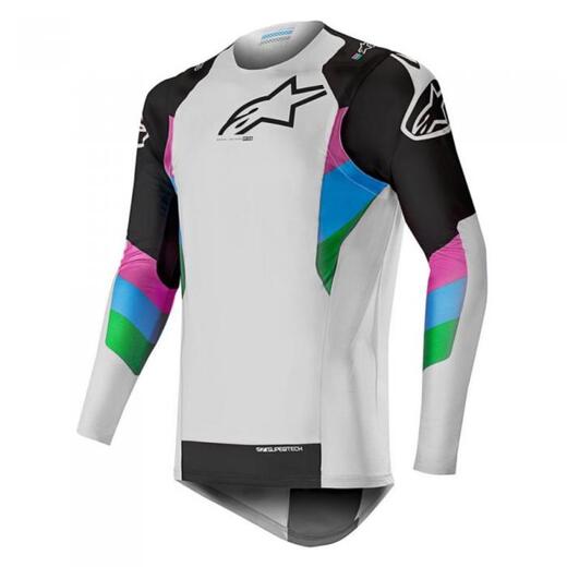 Джерси SUPERTECH JERSEY серо-черный, 901, L pitbikemarket.ru