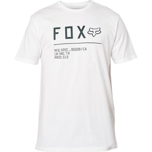 Футболка Fox Non Stop SS Premium Tee White, M, 2020 (23709-190-M) pitbikemarket.ru