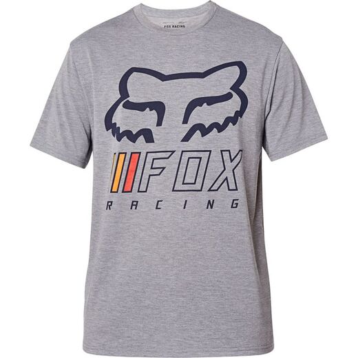 Футболка Fox Overhaul SS Tech Tee Graphite, XXL, 2020 (26453-185-2X) pitbikemarket.ru