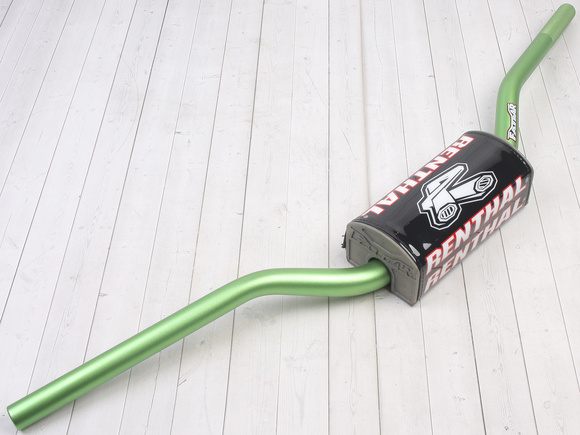 Руль алюминиевый RENTHAL FATBAR MX/Enduro 604-01-GN (804 x 104 мм) зеленый pitbikemarket.ru