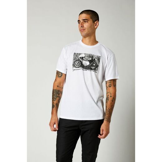 Футболка Fox Yoshimura Oversized SS Tee Optic White, S, 2021 (26955-190-S) pitbikemarket.ru