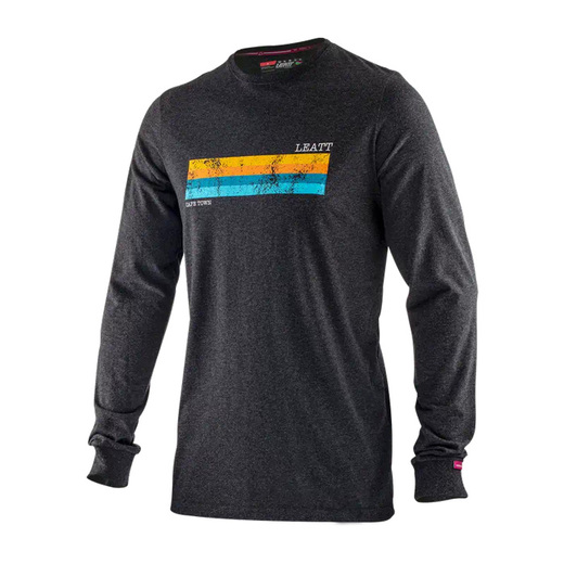 Футболка Leatt Beermat LongSleve Shirt Grey, M, 2021 (5021800241) pitbikemarket.ru