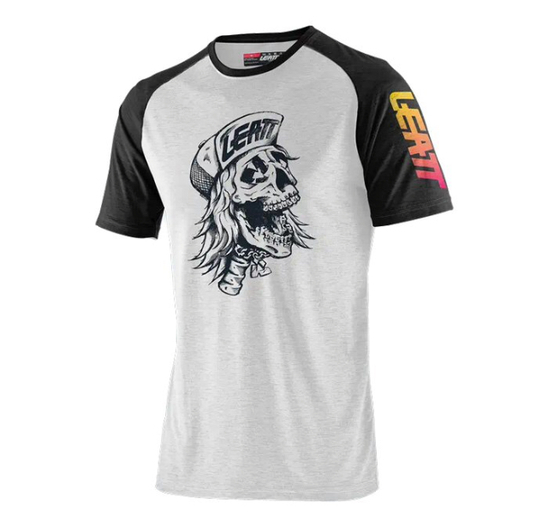 Футболка Leatt Core T-Shirt Skull, XL, 2021 (5021800163) pitbikemarket.ru
