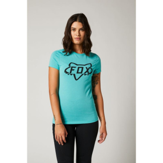 Футболка женская Fox Division Tech Tee Teal, L, 2021 (27168-176-L) pitbikemarket.ru