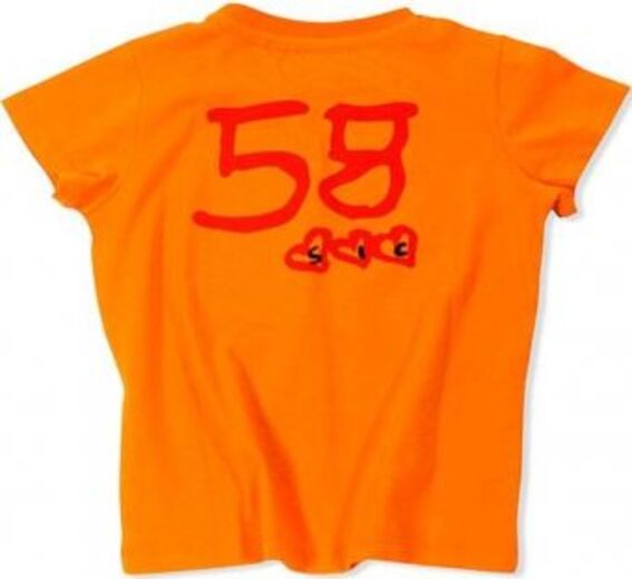 Футболка дет. T-SHIRT SIC BY MART KID ОРАНЖ JL pitbikemarket.ru