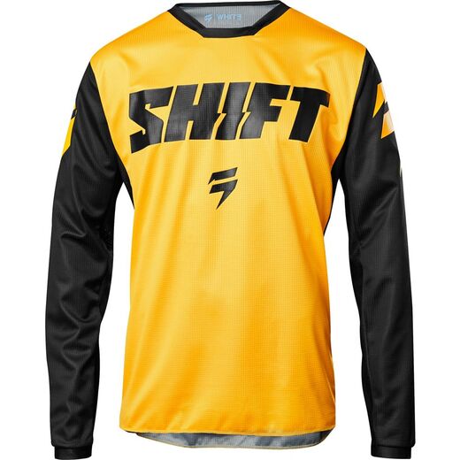Мотоджерси подростковая Shift White Ninety Seven Youth Jersey желтое L (21453-005-L) pitbikemarket.ru