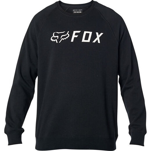 Толстовка Fox Apex Crew Fleece Black/White, XXL, 2020 (26436-018-2X) pitbikemarket.ru
