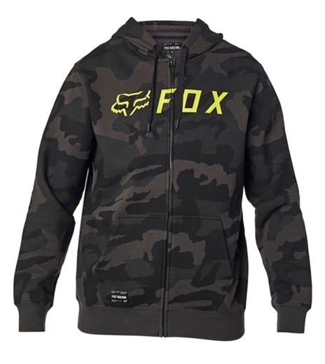 Толстовка Fox Apex Zip Fleece Black Camo L (26519-247-L) pitbikemarket.ru