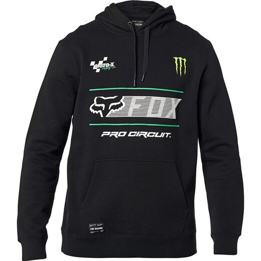 Толстовка Fox Pro Circuit Po Fleece Black L (26443-001-L) pitbikemarket.ru