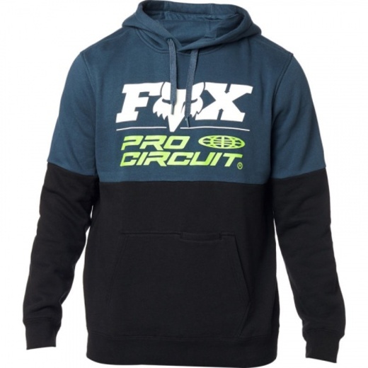 Толстовка Fox Pro Circuit Po Fleece Navy/Black XL (24426-044-XL) pitbikemarket.ru