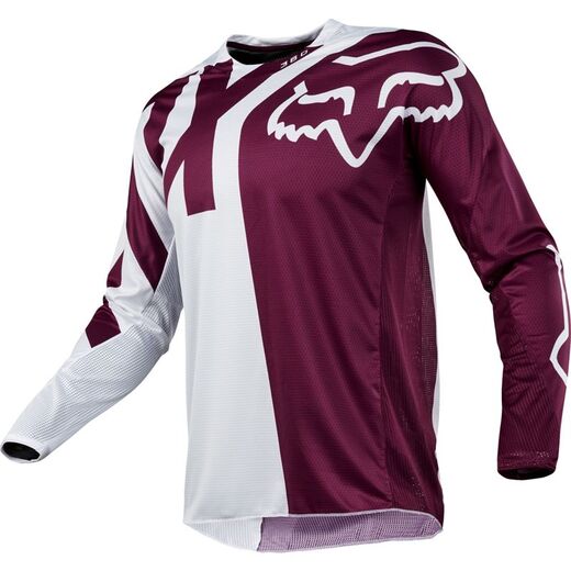 Футболка для мотокросса FOX 360 Preme фиолетовая/белая  M pitbikemarket.ru