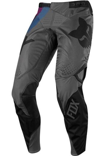Брюки для мотокросса FOX 360 Draftr серые/чёрные 32 pitbikemarket.ru