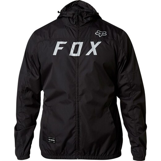 Куртка Fox Moth Windbreaker Взрослый, XXL, черный, 2020 (24423-014-2X) pitbikemarket.ru