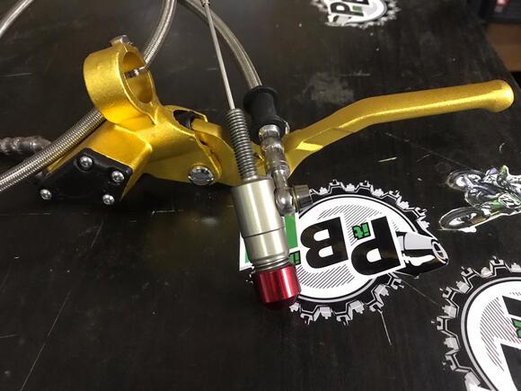 Сцепление гидравлическое в сборе CNC оранжевое pitbikemarket.ru