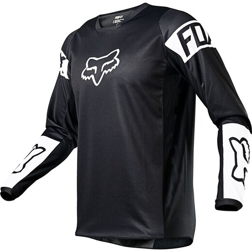 Мотоджерси Fox 180 Revn Jersey (Black/White, XL, 2021 (25762-018-XL)) pitbikemarket.ru