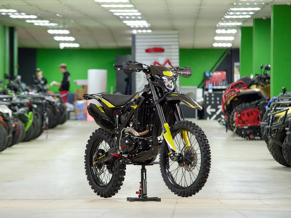 Кроссовый мотоцикл BSE Z9 Yellow Metallic (015) (ZS175) (Без ПТС) pitbikemarket.ru
