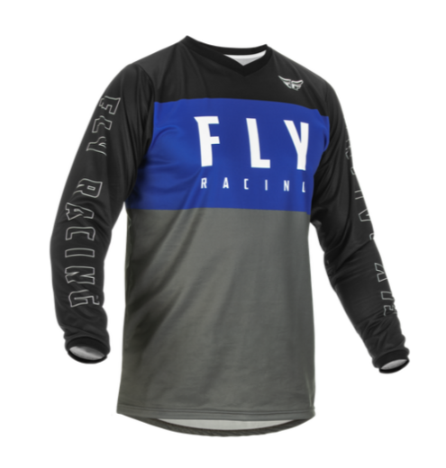 Джерси Fly Racing F-16 (2022) синий/серый/черный, XXL pitbikemarket.ru