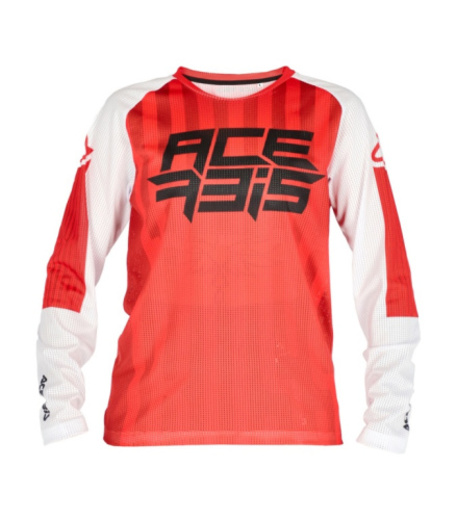 Acerbis джерси детское MX J-WINDY FIVE KID VENTED Red/White, XL pitbikemarket.ru