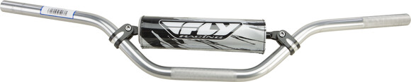 Руль алюминиевый 1-1/8 (28,6 мм) FLY RACING AERO TAPER  CR MID (803 x 95) серебристый pitbikemarket.ru