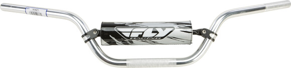 Руль алюминиевый 7/8 FLY RACING T-6  MICRO HI (730 x 102) серебристый pitbikemarket.ru
