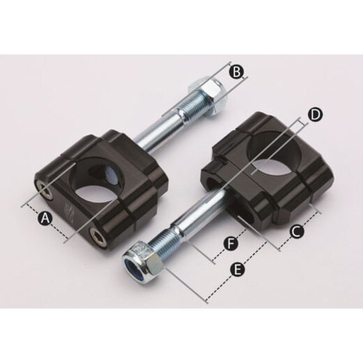 Кронштейны крепления руля RENTHAL d-28,6 mm Honda/Yamaha (offset 05 мм) CL001 pitbikemarket.ru