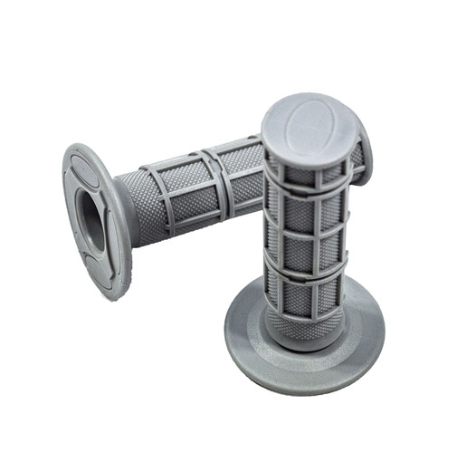 Грипсы SM-PARTS MX 1/2 Waffle серые pitbikemarket.ru