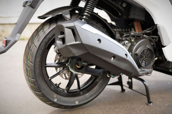 Скутер SYM Symphony ST 200 белый pitbikemarket.ru
