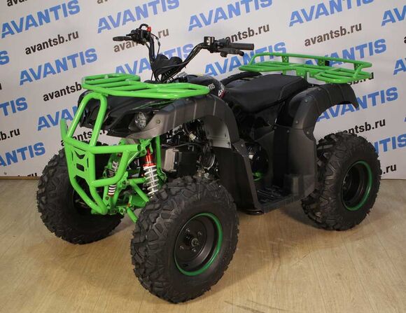 Квадроцикл Avantis H200 (баланс. вал) (A1) Черный/Зеленый pitbikemarket.ru