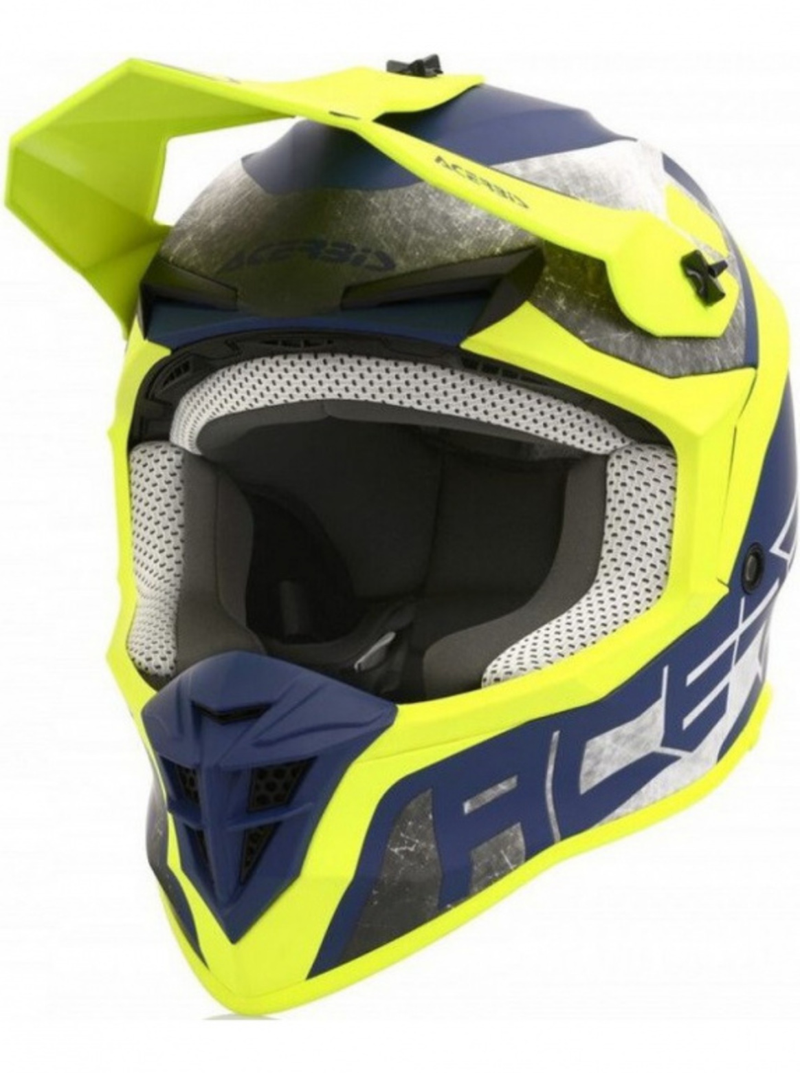 Шлем Acerbis LINEAR Yellow/Blue, S-2