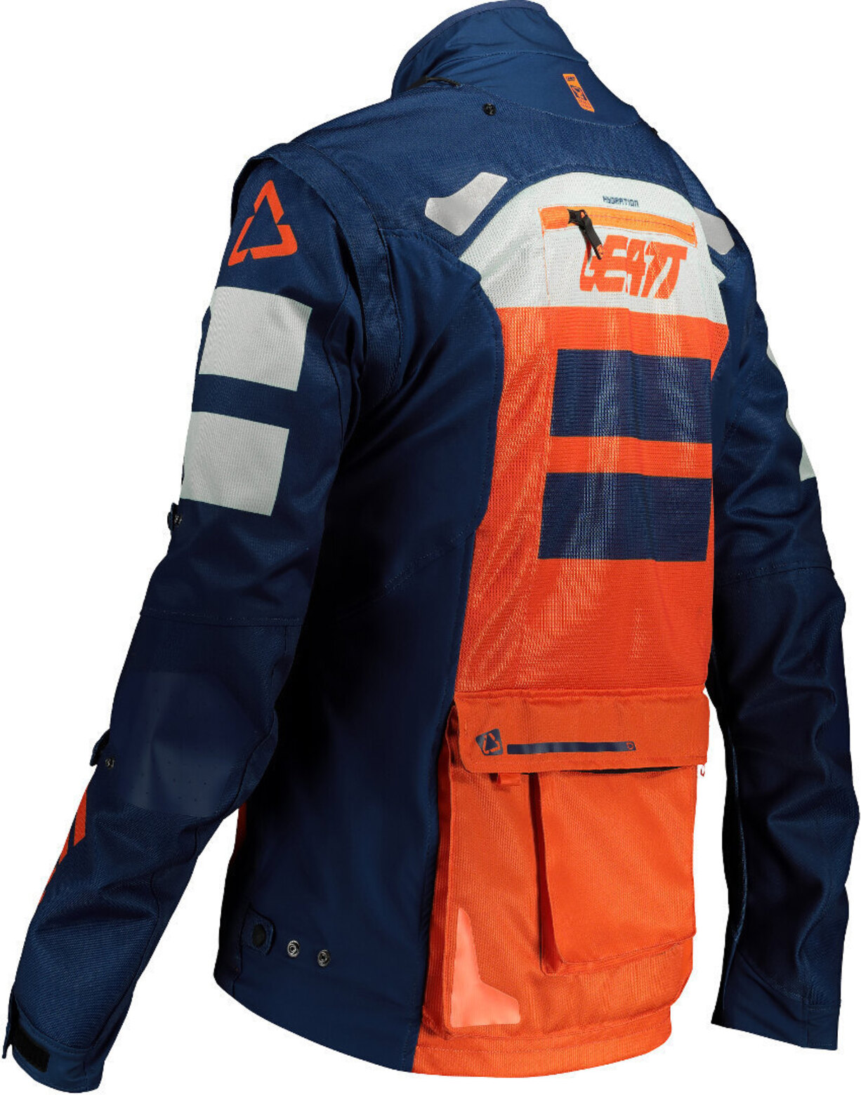 Мотокуртка Leatt GPX 4.5 X-Flow Jacket Ink/Orange S-2
