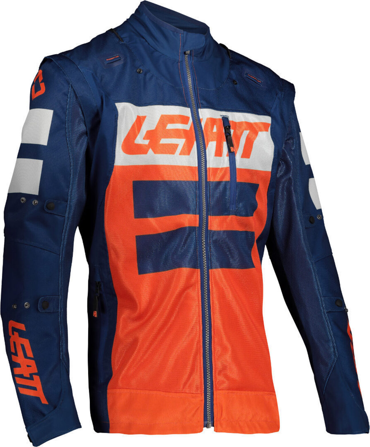Мотокуртка Leatt GPX 4.5 X-Flow Jacket Ink/Orange S-3