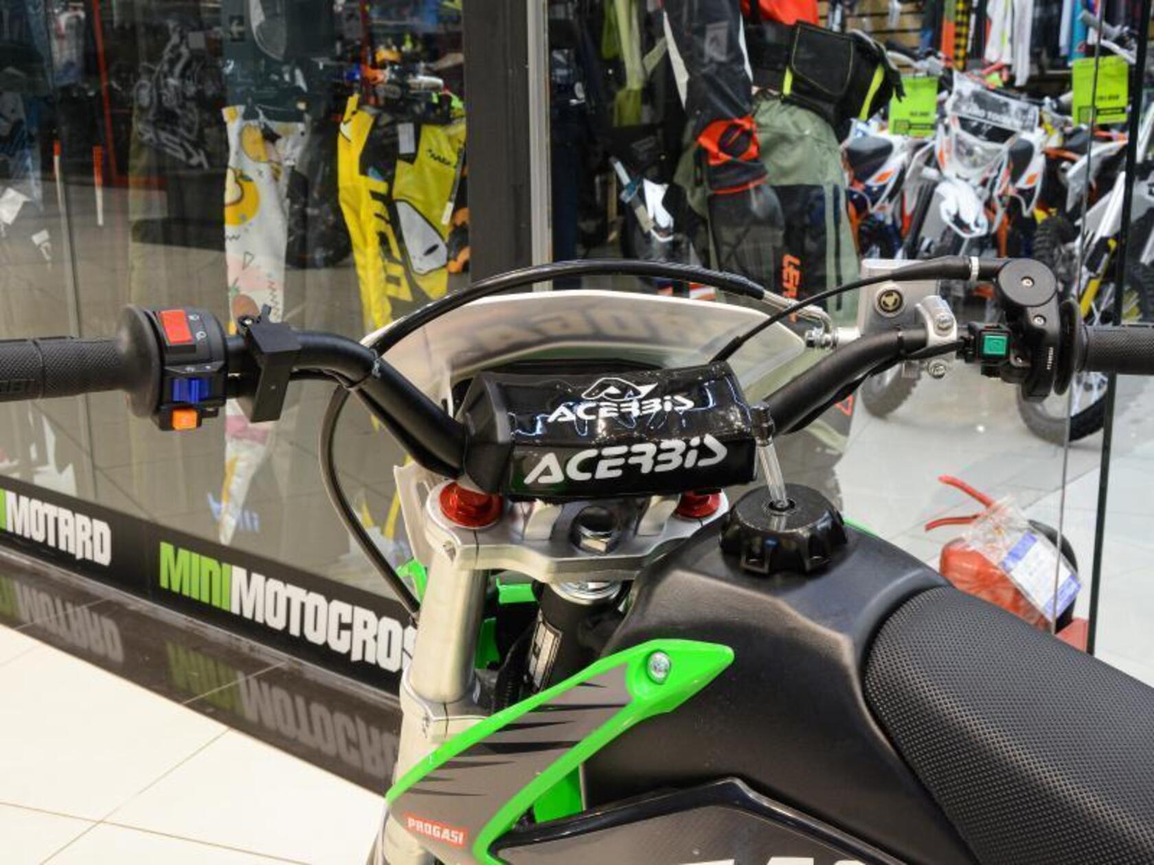 Питбайк Progasi SMART 125 MINI Зеленый-1