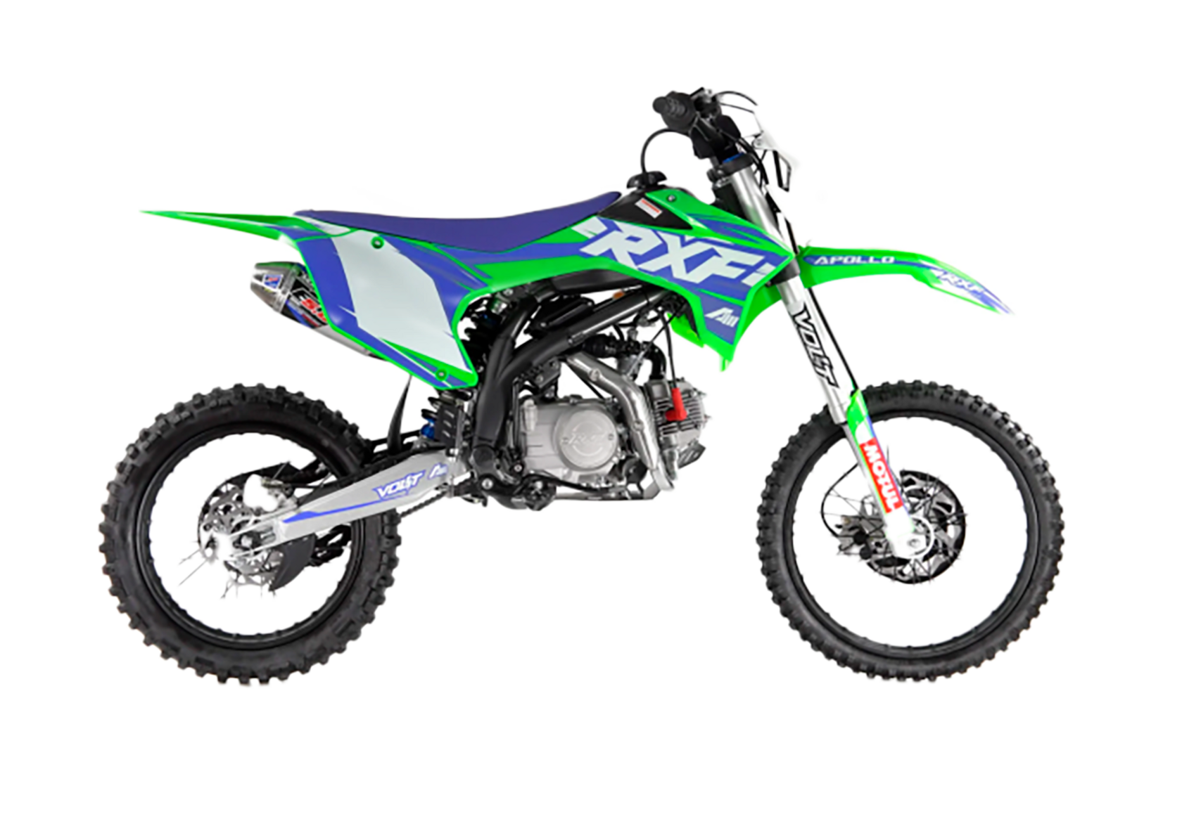 Питбайк Apollo RXF FREERIDE 150X-LE 17х14 Зелёный-1