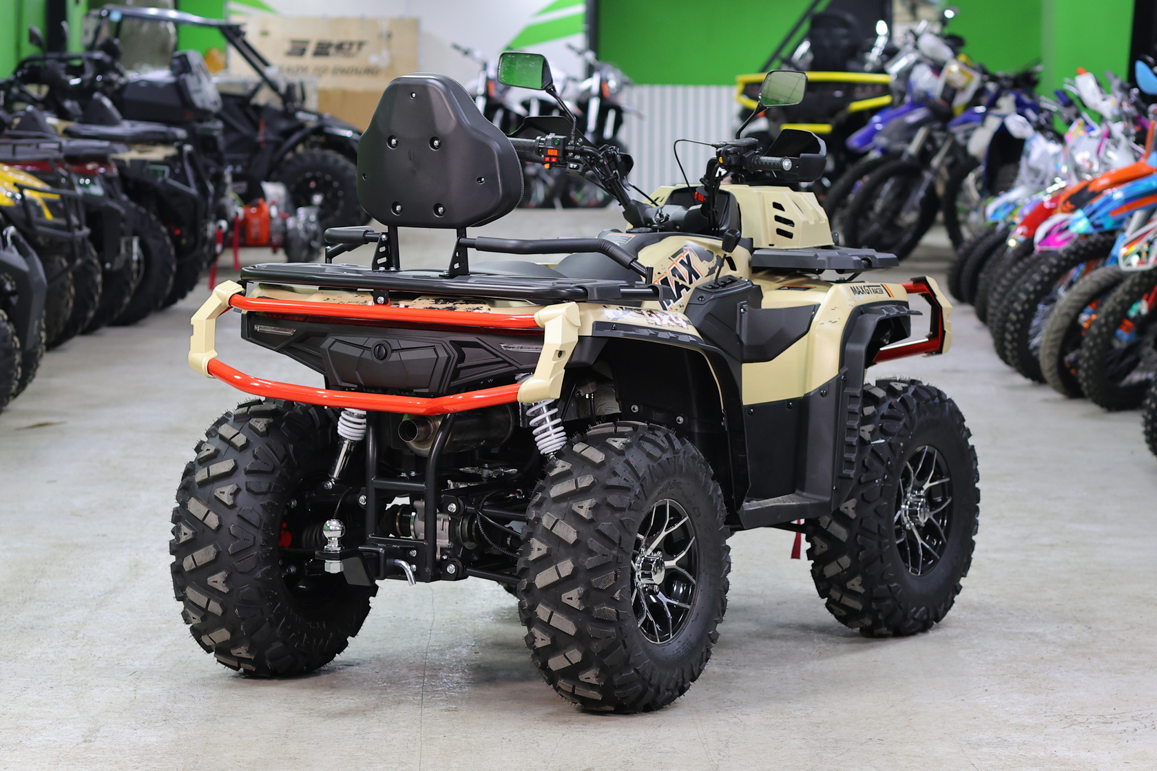 Квадроцикл GT-RACER MAX 550 4x4 EFI (желтый)-4