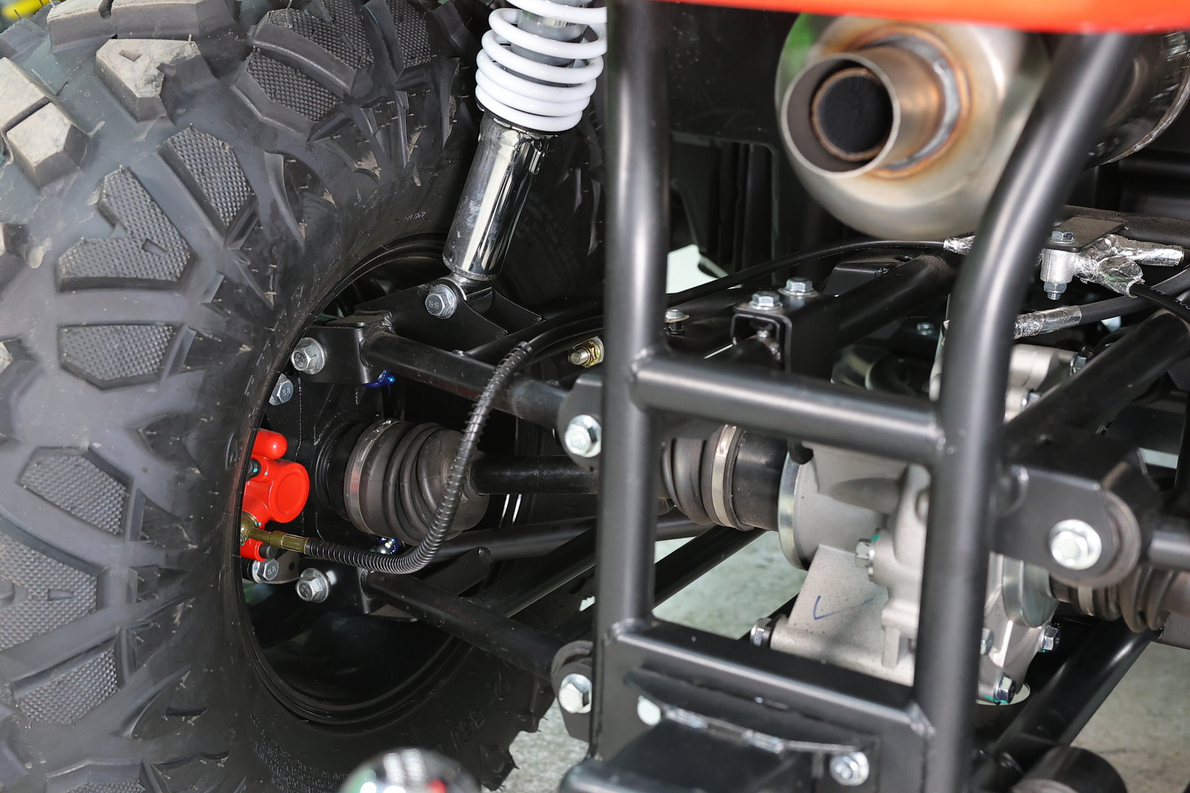 Квадроцикл GT-RACER MAX 550 4x4 EFI EPS (серый)-9