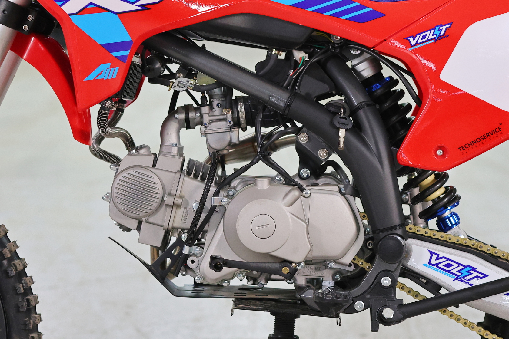 Питбайк Apollo RXF Freeride 125LE 19x16 Красный-6