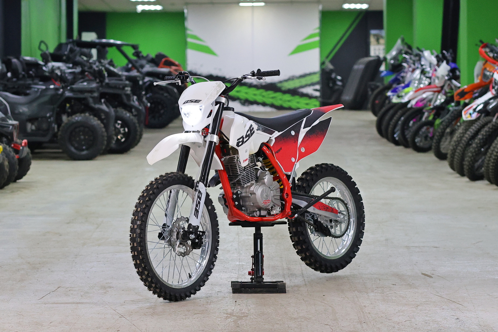Кроссовый мотоцикл BSE Z3.00 21/18 JumpFury Red/White-2